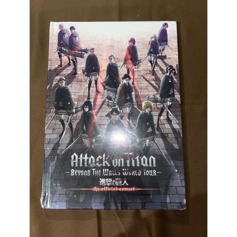 Attack on Titan Beyond The Walls World Tour Official Concert Program Book New